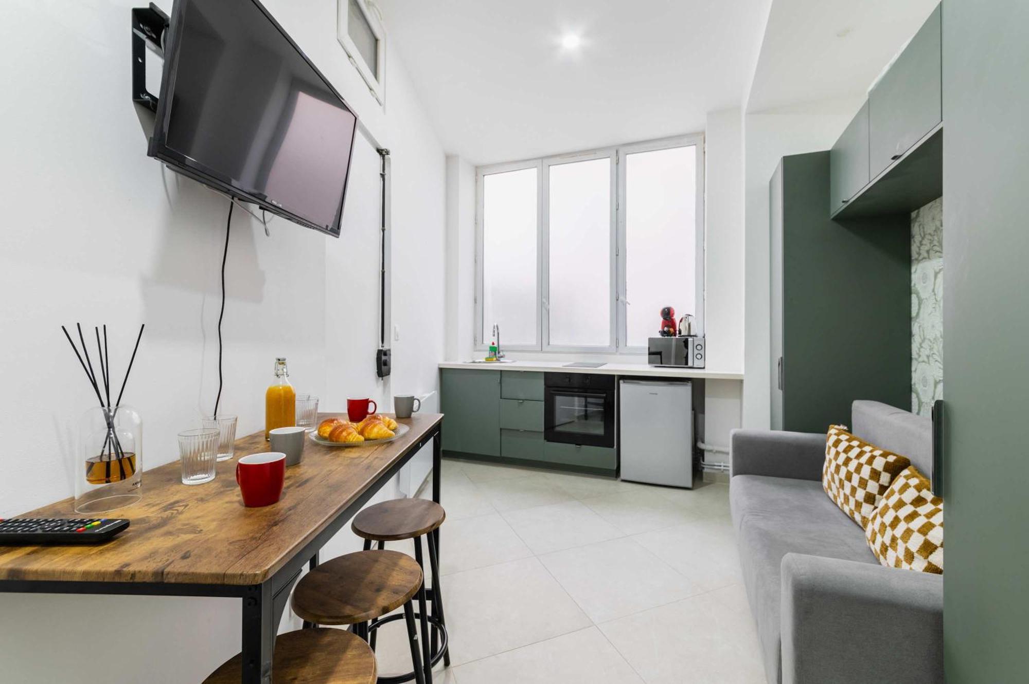 Apartment Metro Jaures Equipe - 19 - 4p - Flat-guest